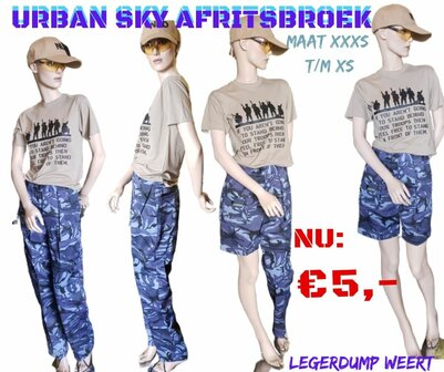 URBAN SKY BROEK 
