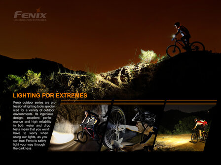 Fenix BC26R 1600 Lumen  &amp; BC05R V2.0 Fietslamp Set