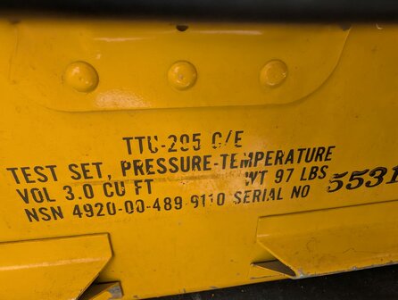 Kollsman TTU-205C/E Pressure-Temperature Test Set