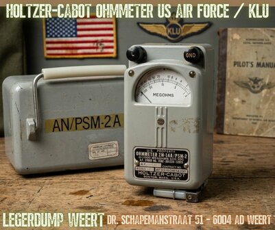 Holtzer-Cabot Ohmmeter US Air Force