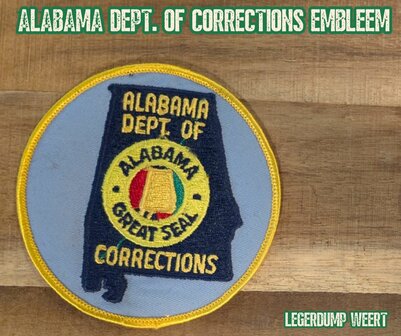 Alabama Dept. of Corrections embleem