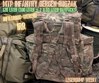 MTP Infantry Bergen Rugzak