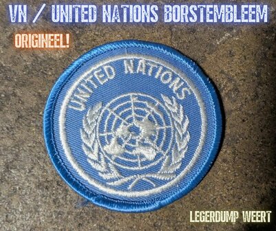 United Nations borst embleem