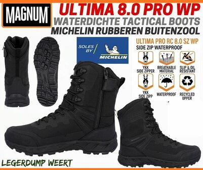 MAGNUM ULTIMA PRO RC 8.0 SZ WP BOOTS