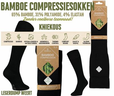 compressie bamboe sokken 