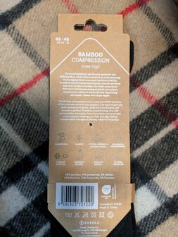 compressie sok bamboe 