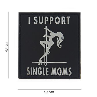 i support single moms embleem