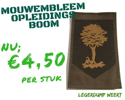 mouwembleem opleidingsboom