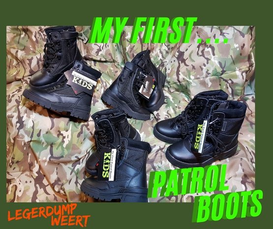 my first patrol boots