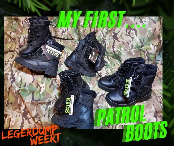 my first patrol boots
