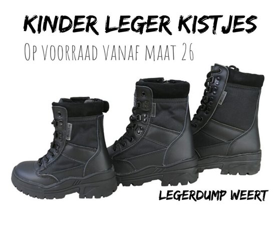 kinder legerkistjes