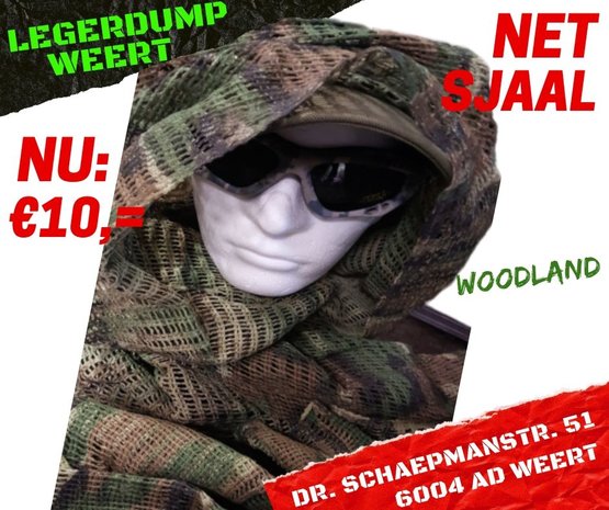 camo netsjaal 