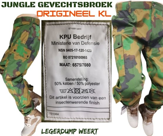 KL JUNGLE BROEK 