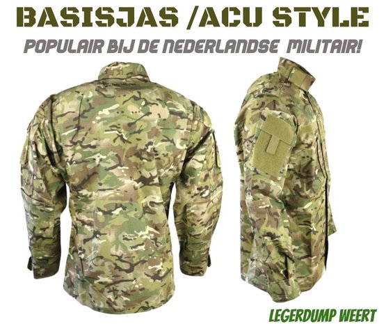 basisjas nieuwe camo