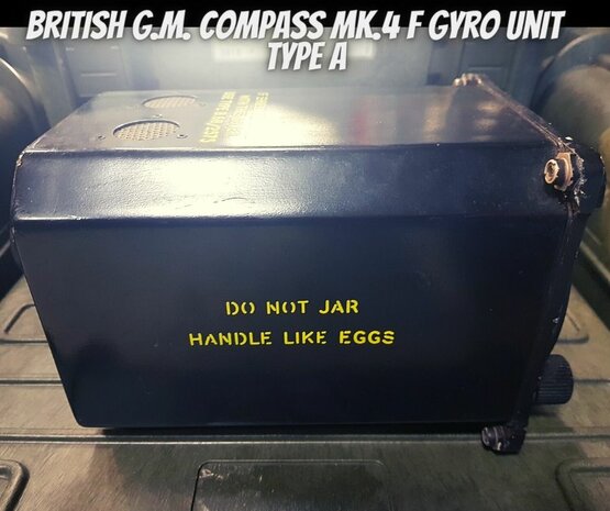 British G.M. Compass MK.4 F Gyro unit Type A