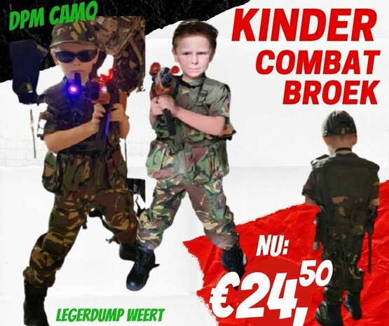 kinder legerbroek 