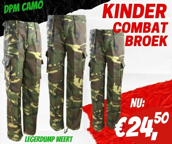 kinder legerbroek 