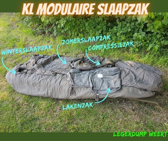 KL modulaire slaapzak 