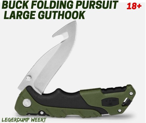 Buck Folding Pursuit Large Guthook