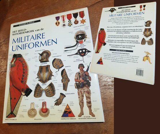 Het beeldwoordenboek van Militaire uniformen