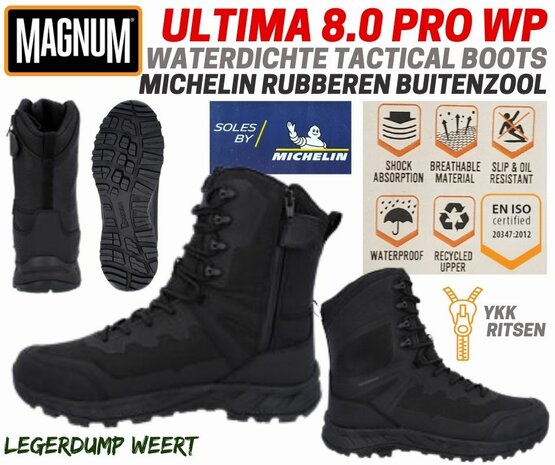 MAGNUM ULTIMA PRO RC 8.0 SZ WP BOOTS