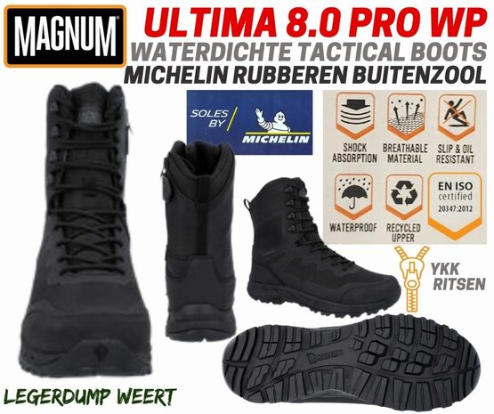 MAGNUM ULTIMA PRO RC 8.0 SZ WP BOOTS