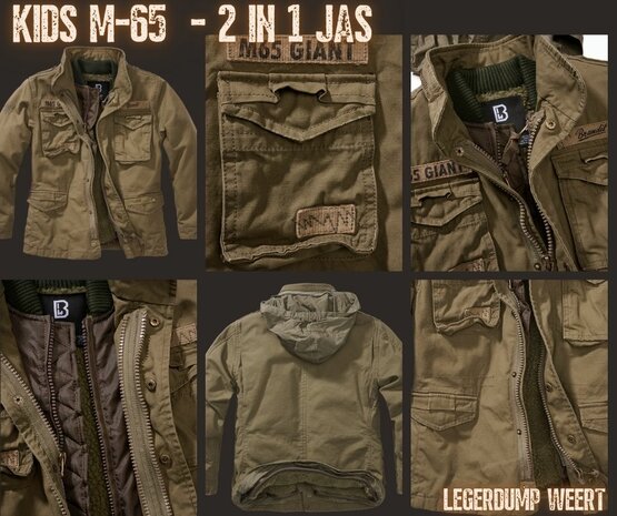 Kinder M65 jas