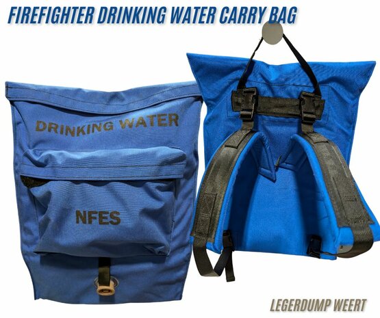 FIREFIGHTER DRINKING WATER CARRY BAG