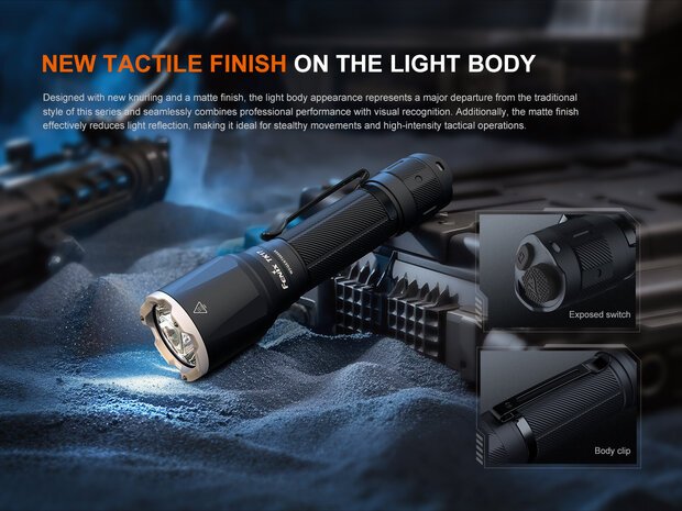 Fenix TK17 TACTISCHE ZAKLAMP