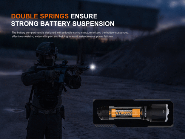 Fenix TK17 TACTISCHE ZAKLAMP