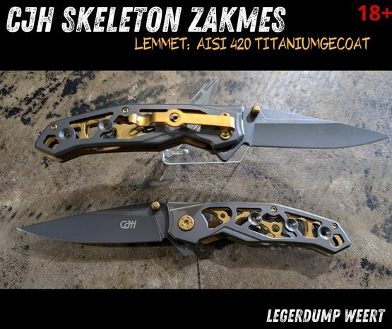 CJH Skeleton Zakmes 