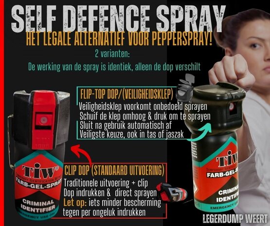 Zelfverdedigingsspray