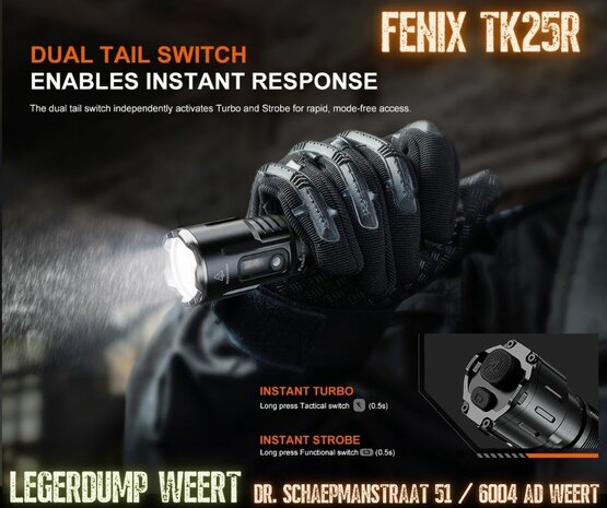 fenix tk25r