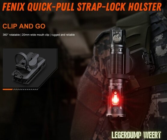 roterend zaklampholster