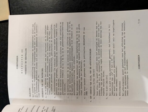 Affuiten v/Mitrailleur.50 inch, Browning M2, HB. Veldonderhoud