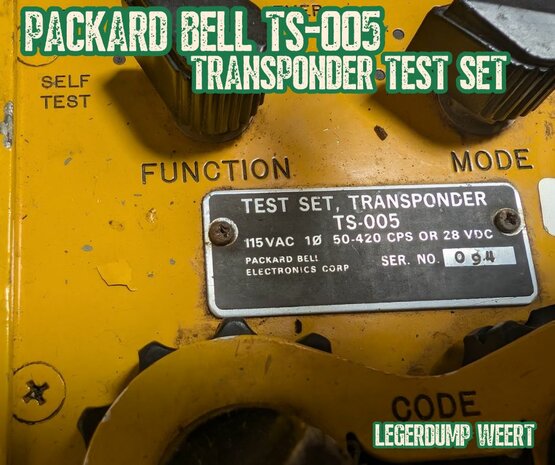 Kollsman TTU-205C/E Pressure-Temperature Test Set