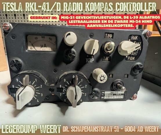 Tesla RKL-41/D Radio Kompas Controller 