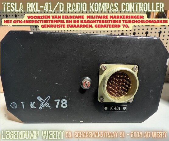 Tesla RKL-41/D Radio Kompas Controller 