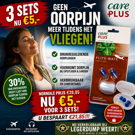 Care Plus Flite-Mate oordopjes