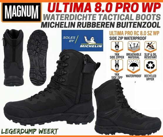 MAGNUM ULTIMA PRO RC 8.0 SZ WP BOOTS
