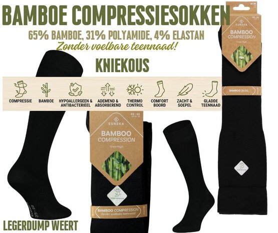compressie bamboe sokken 