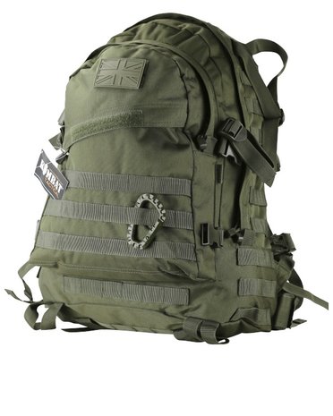 Kombat 45 Liter Olive molle rugzak 