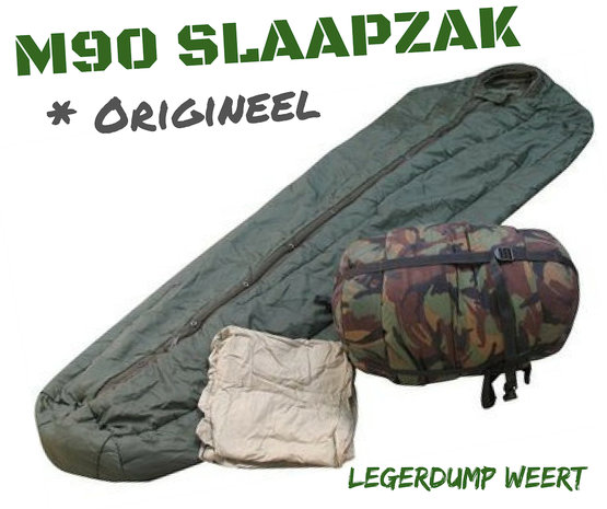 De bekende M90 Slaapzak -