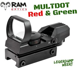 RAM RED & GREEN MULTIDOT