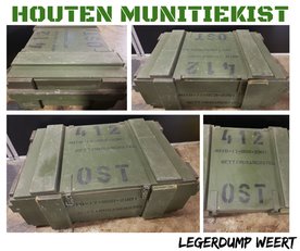 Houten muntiekist 