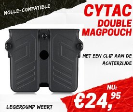 Cytac Universal Double Magazine Pouch