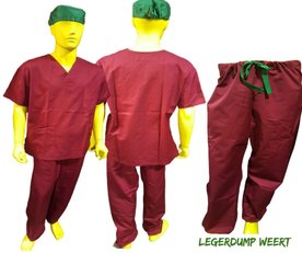 Verpleegpak Rood