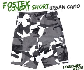Korte broek  urban camo 