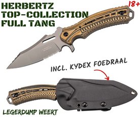 Herbertz Top-Collection Full tang met Kydex foedraal