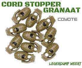 Cordlocker Granaat coyote